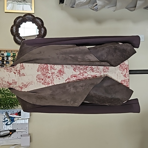 Faux Leather Lightweight Jacket - Picture 1 of 3